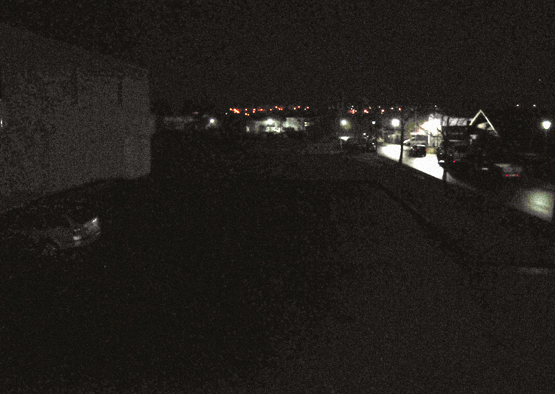 Abb. 2: Farbkamera bei Nacht, Videoüberwachungssysteme